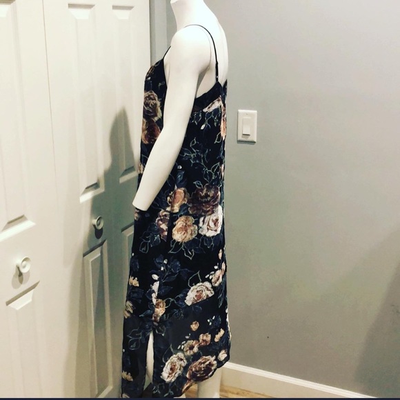 NWOT Anthropologie Nannette Burnout Velvet Floral - Picture 3 of 8